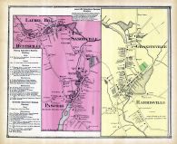 Laurel Hill, Soxonville, Huntsville, Pascoag, Graniteville Town, Harrisville, Rhode Island State Atlas 1870